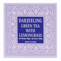 BHARAT BAZAAR Darjeeling Green Tea With Lemongrass Чай Дарджилинг Зелёный С Лемонграссом 100г