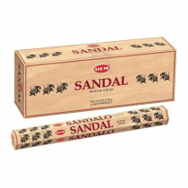 HEM  Sandalo Tall Hexa Благовония храмовые (длинные) Сандал 10шт