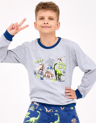 Пижама Cornette Young Boy 966/163 Dinosaur DL / r 134-164