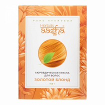 AASHA HERBALS Hair dye Golden Blonde Краска для волос Золотой Блонд 100г