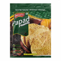 BIKANO Papad flatbreads with black pepper Лепешки Папад с черным перцем 200г