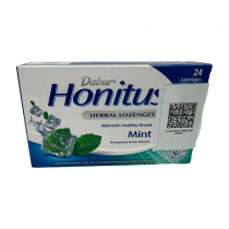 DABUR Дабур Хонитус (растительные пастилки) мята 24шт