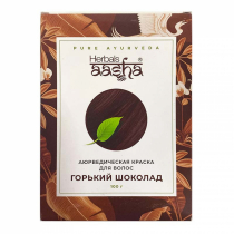 AASHA HERBALS Hair dye Dark chocolate Краска для волос Горький шоколад 100г