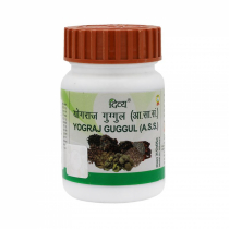 PATANJALI Yograj Guggul Йогарадж Гуггул для снижения боли в суставах 80таб