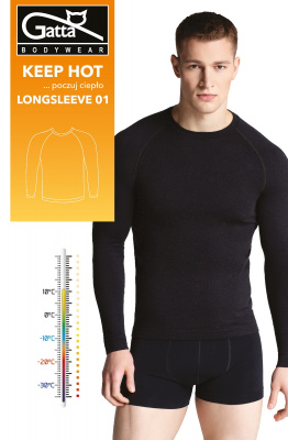 Футболка Gatta 43027 Keep Hot Longsleeve Men M-2XL
