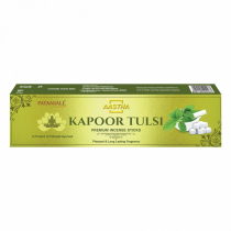 PATANJALI Aastha Premium Agarbatti Kapoor Tulsi Благовоние Капур-Тулси (масальные) 20шт