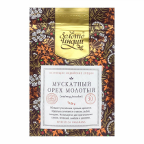 ЗОЛОТО ИНДИИ Nutmeg Powder Мускатный орех молотый 30 гр