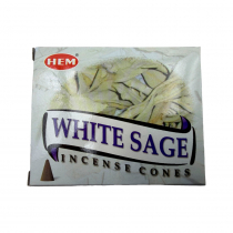 HEM White Sage Cones Благовоние конусы Белый Шалфей 10шт