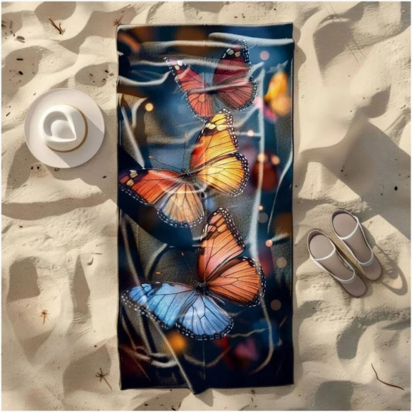 Пляжное полотенце 100x180