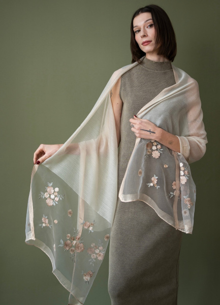 Шарф Art Of Polo 23423 Tender Flowers
