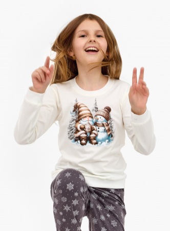 Пижама Cornette Young Girl 978/190 Friends DL / R Christmas 134-164