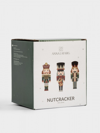 Кружка, 420 мл, фарфор N, бело-бордовая, Щелкунчики, Nutcracker